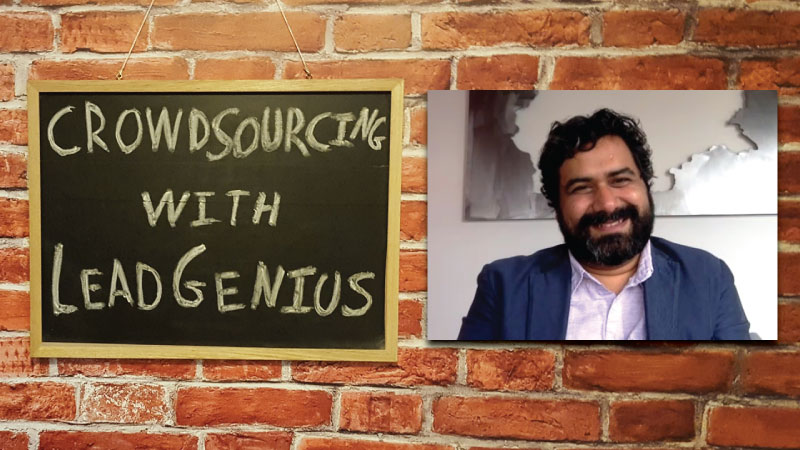 #33 - Prayag Narula / Crowdsourcing With LeadGenius